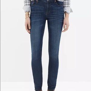 NWT madewell skinny jeans